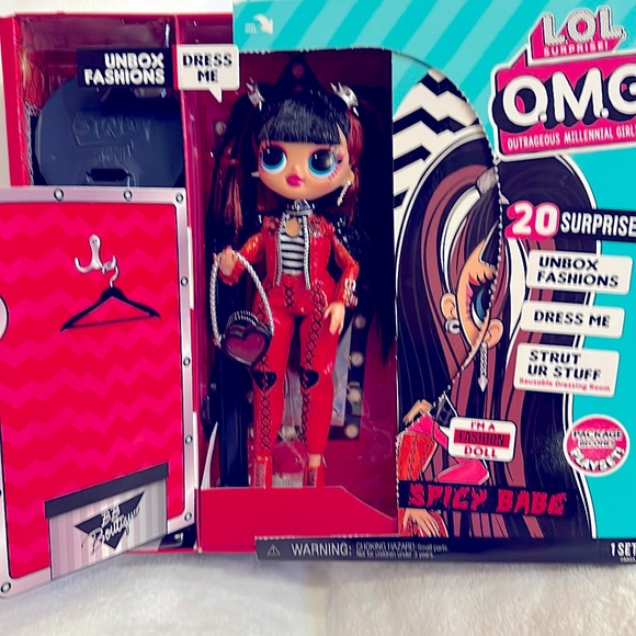L O L Surprise Toys Lo L Surprise Omg Doll Series 4 Spicy Babe Never Played With Only